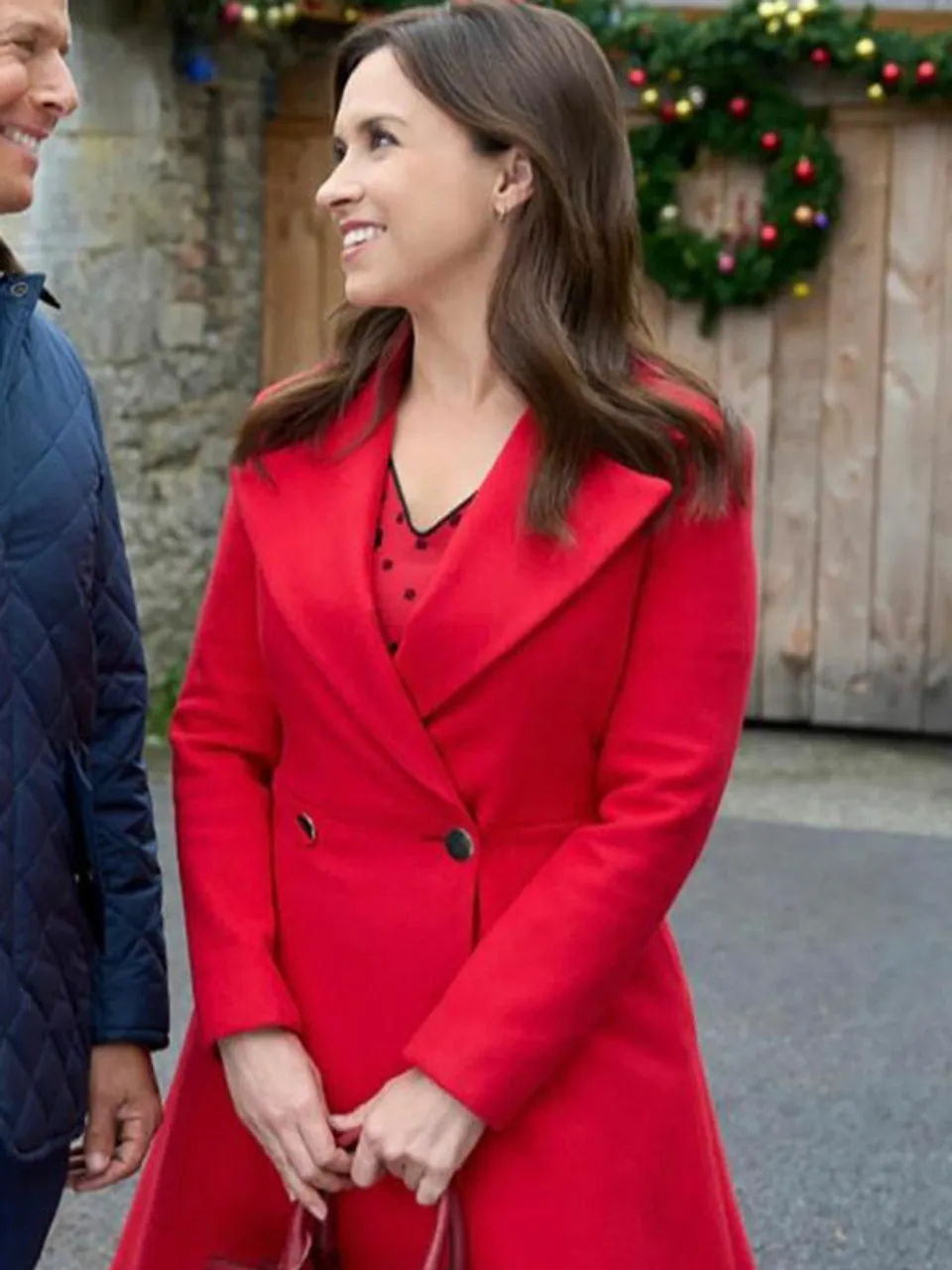 A Merry Scottish Christmas Lacey Chabert Coat