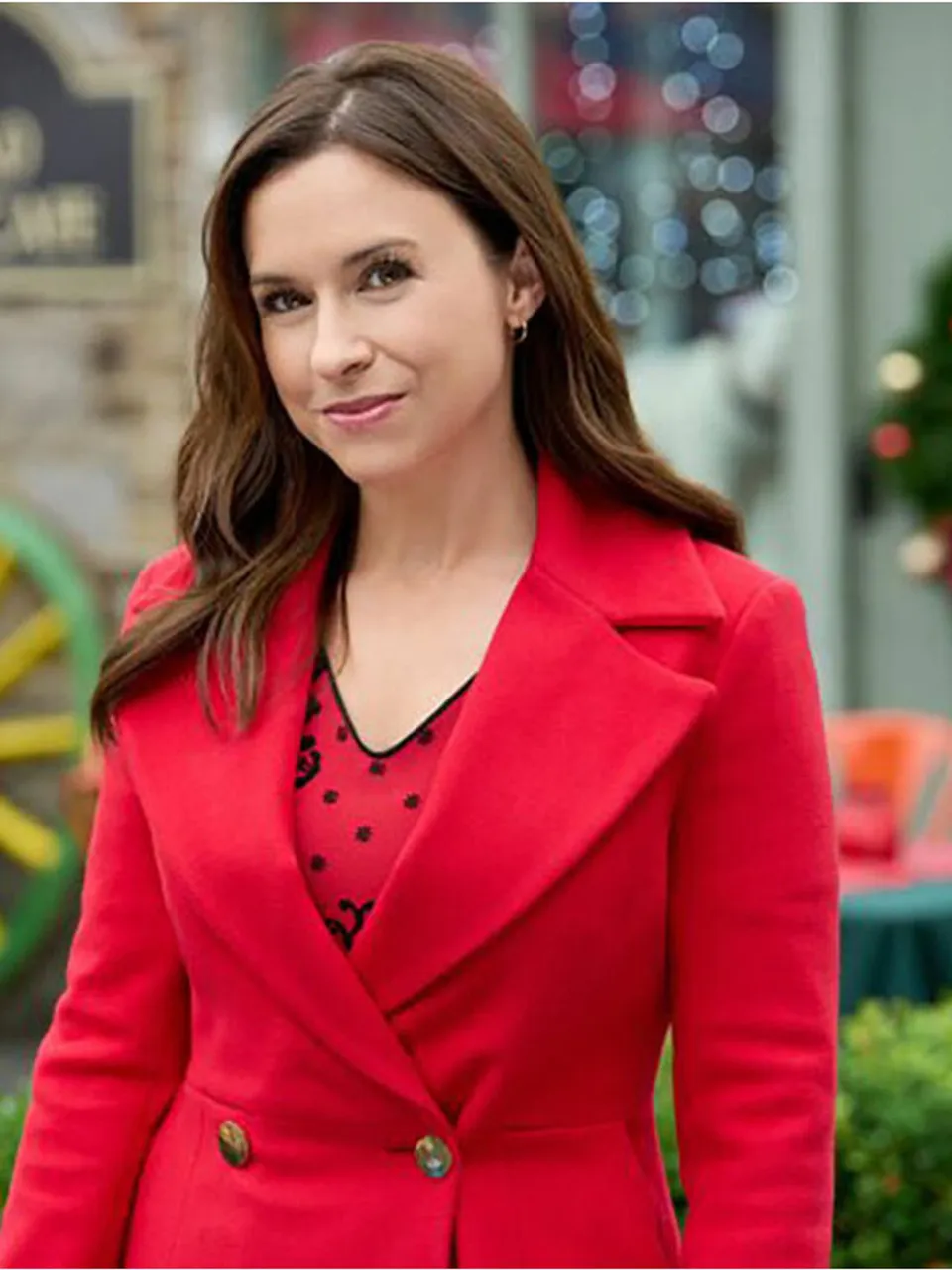 A Merry Scottish Christmas Lacey Chabert Coat