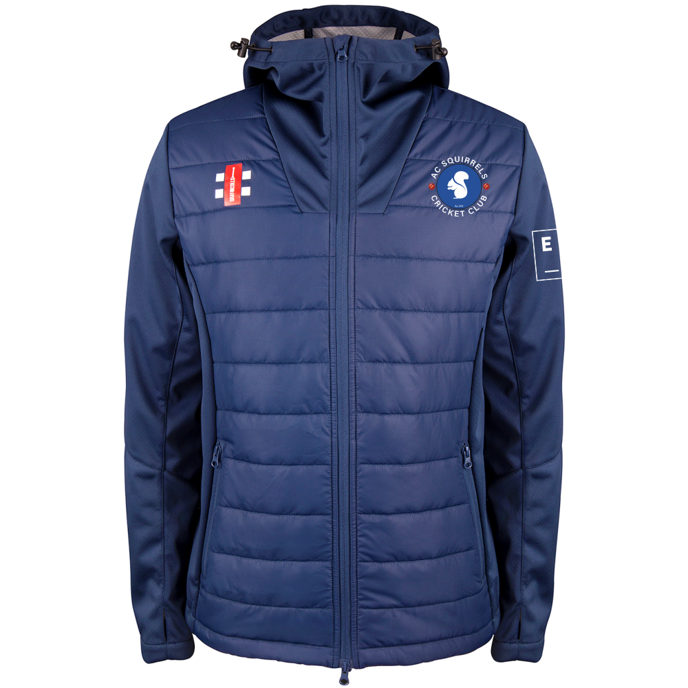 AC Squirrels Gray Nicolls Pro Performance Full Zip Jacket