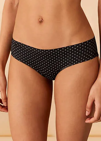 Accessorize Set of Three No VPL Spot Brazilian Briefs | Grattan