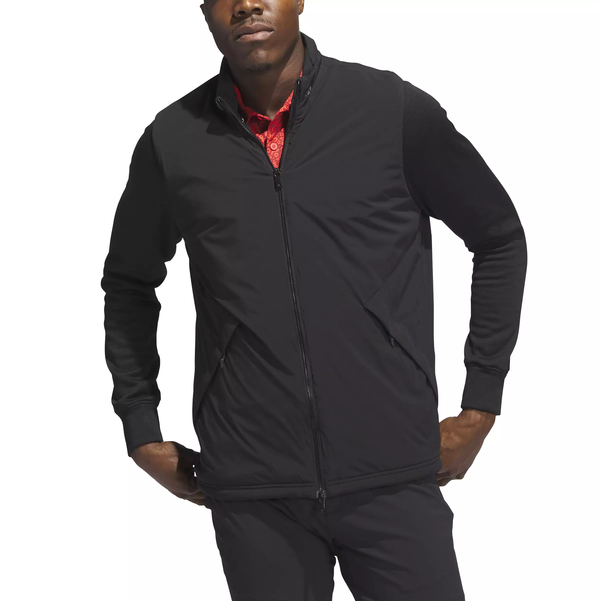 adidas Golf Ultimate365 Tour Frostguard Full Zip Jacket - Black AW23