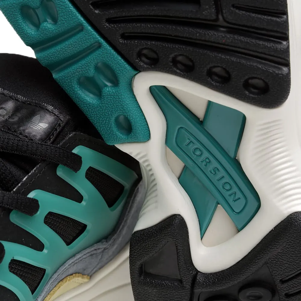 Adidas x Mita Torsion Allegra MTBlack & Collegiate Aqua