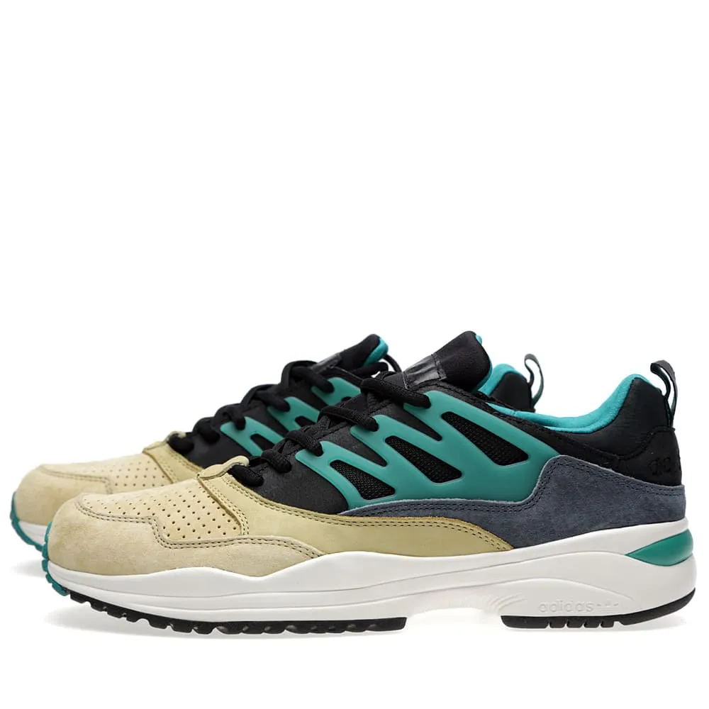 Adidas x Mita Torsion Allegra MTBlack & Collegiate Aqua