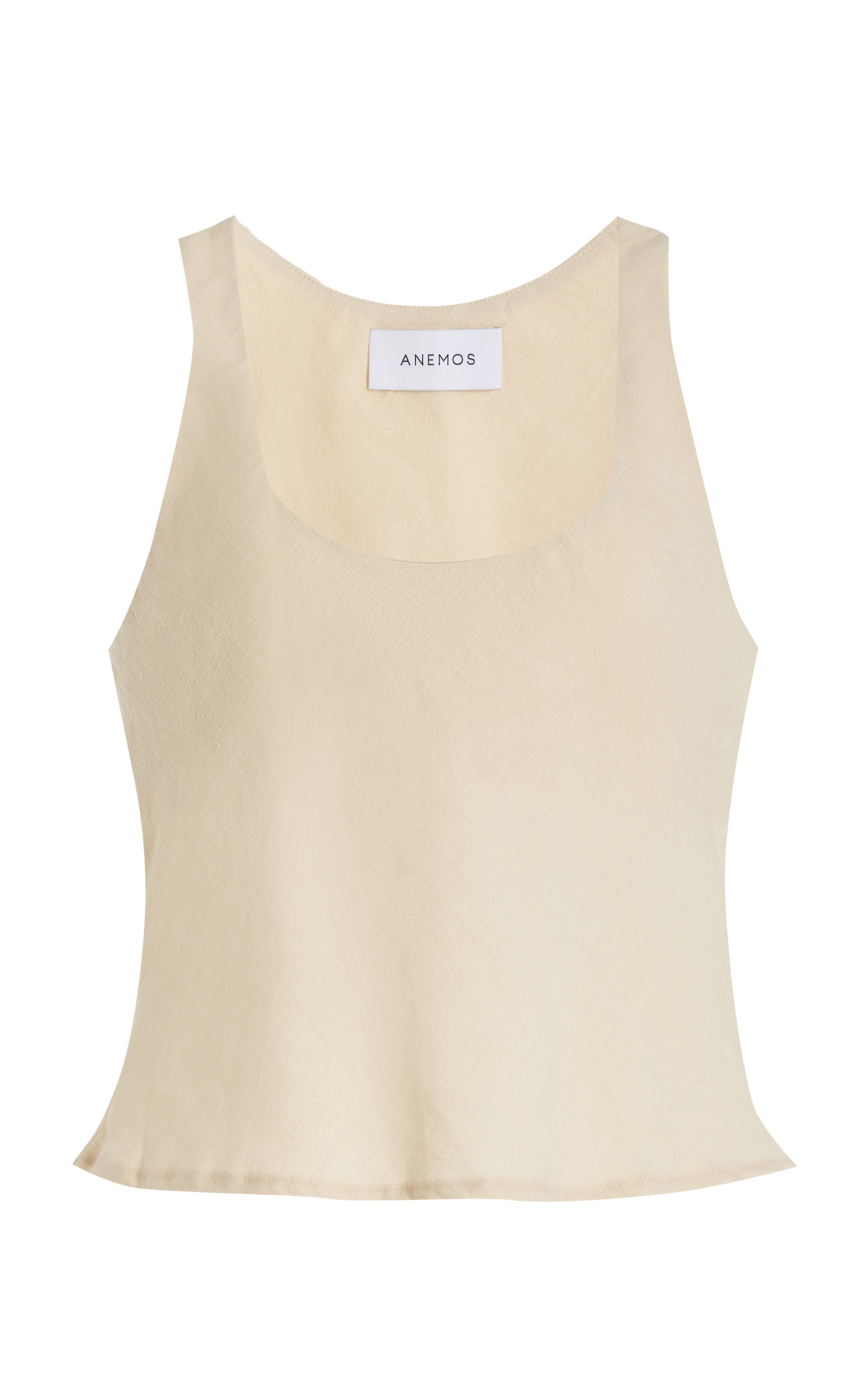 Anemos The Hume Linen-Blend Tank Top