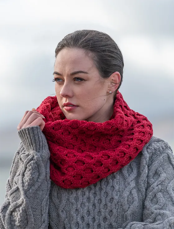 Aran Snood Scarf