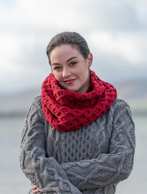 Aran Snood Scarf