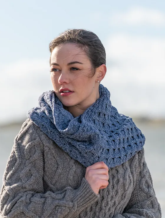 Aran Snood Scarf