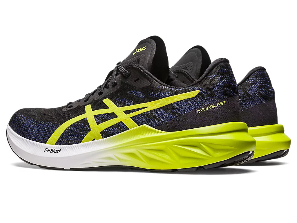 ASICS Men's DYNABLAST 3 (Black/Lime Zest)