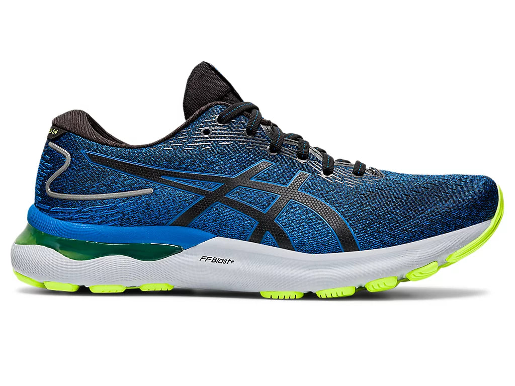 ASICS Men's GEL-NIMBUS 24 (Black/Lake Drive)