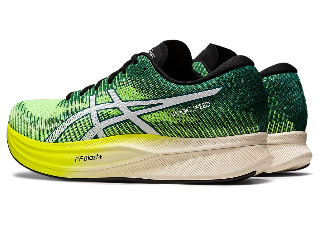 ASICS Men's MAGIC SPEED 2 (Safety Yellow/White)