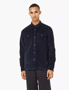 Barbour Shirt Jacket (Cord) - Navy Blue