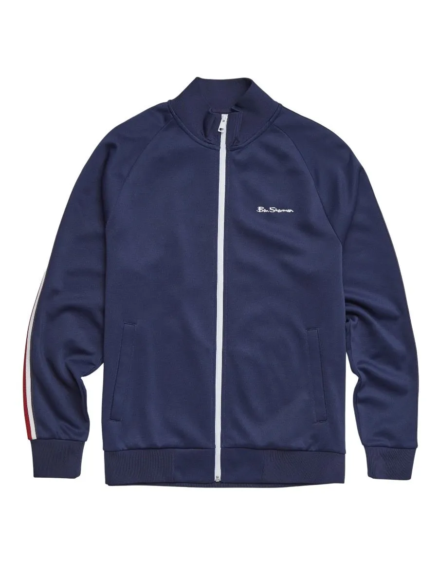 Ben Sherman House Tarped Track Jacket Marine