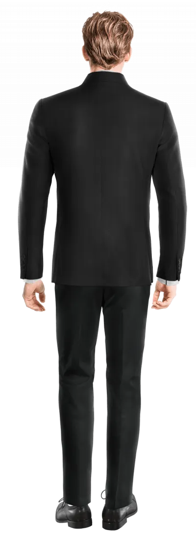  Blazer mao negro Ónix slim fit