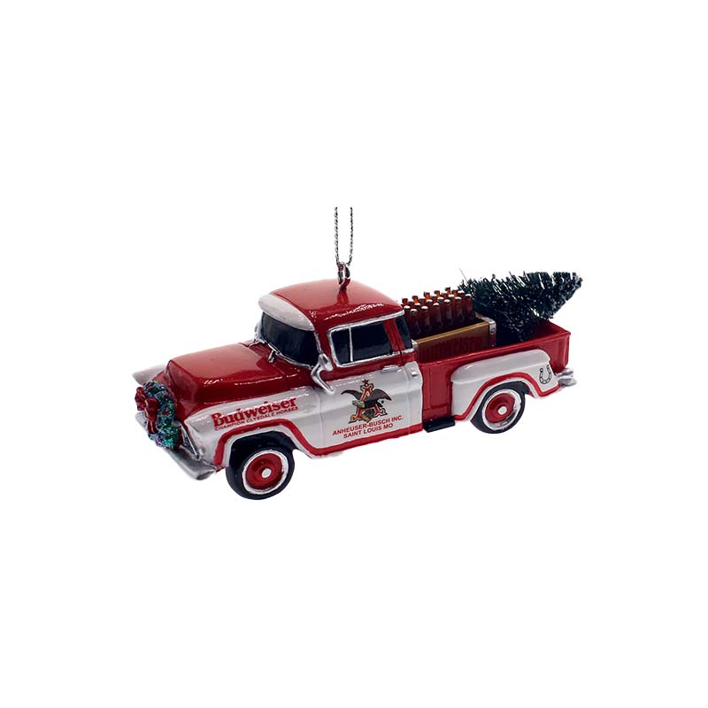 Budweiser Pickup Truck Ornament