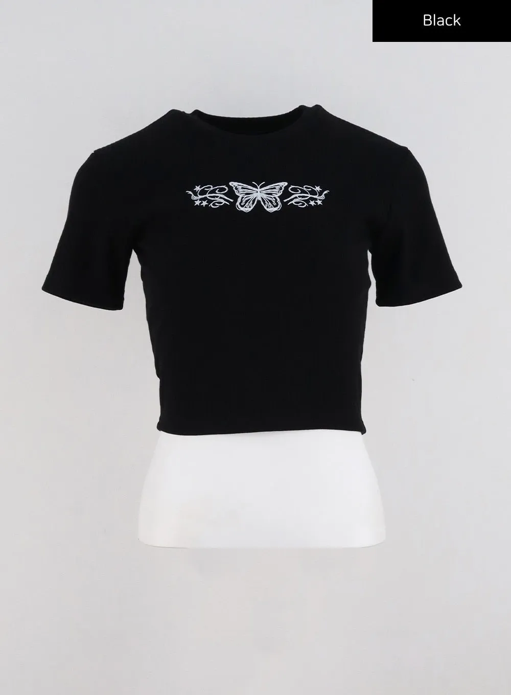 Butterfly Cropped Tee CG304