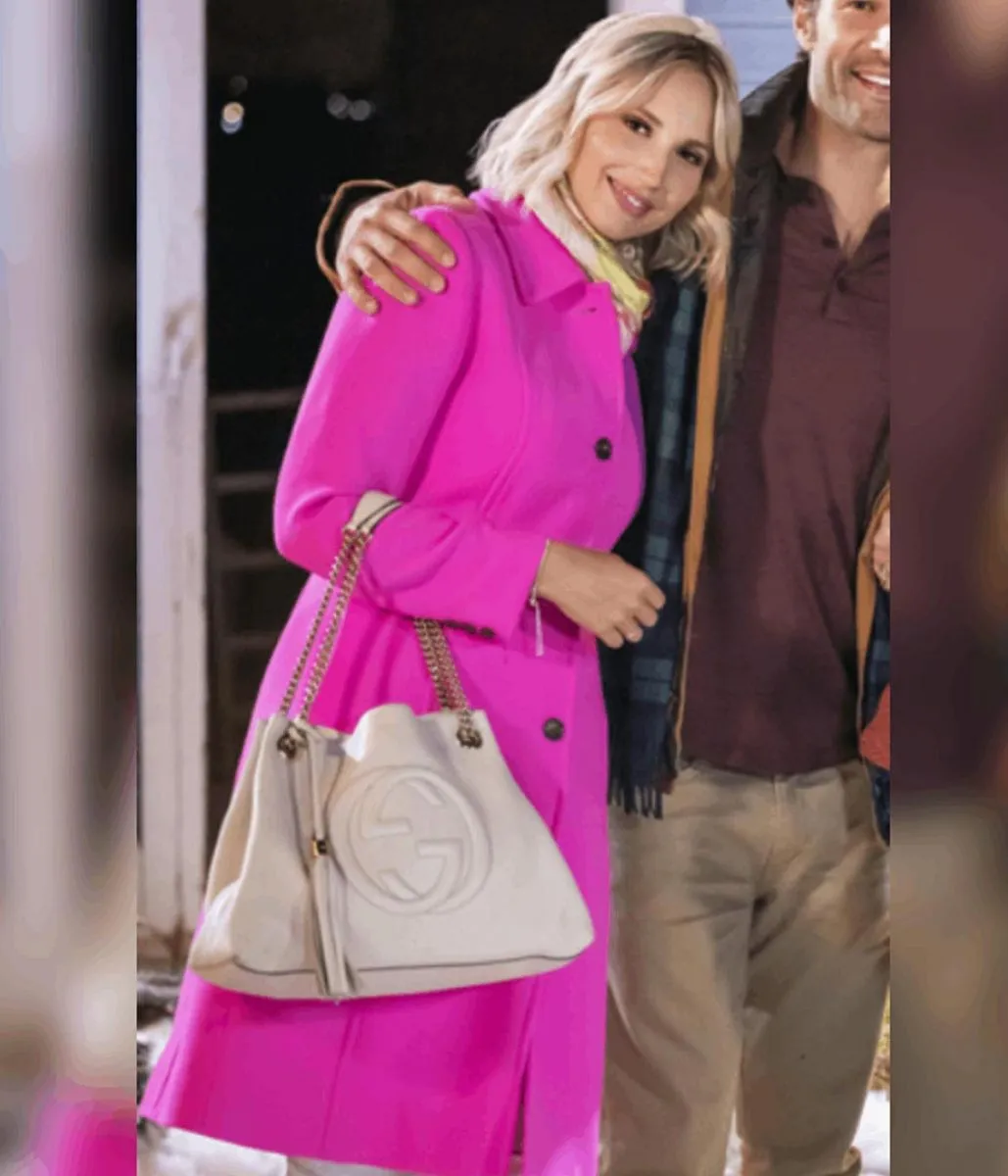 Candy Coated Christmas Molly Mccook Pink Coat