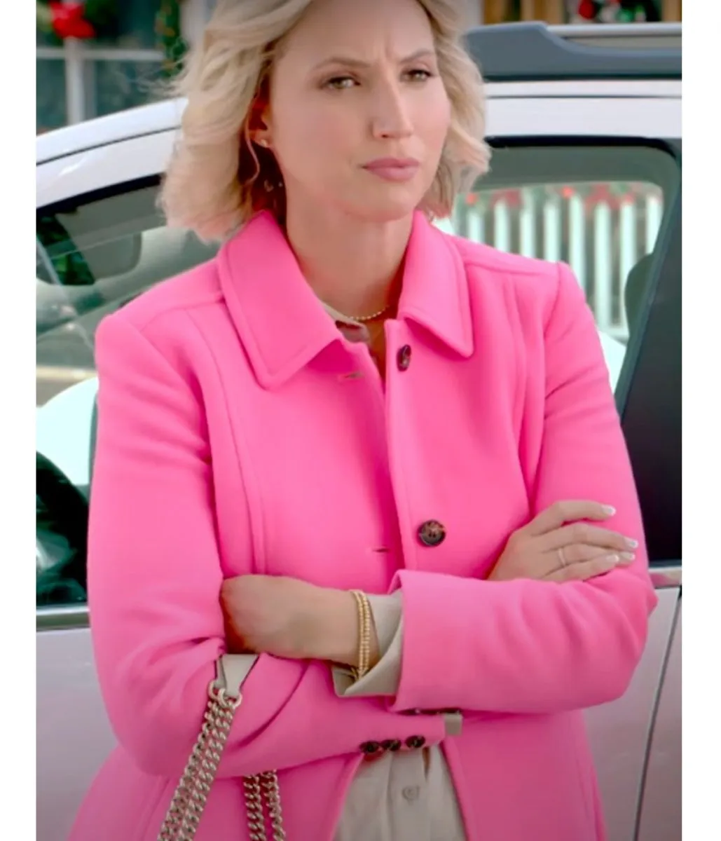 Candy Coated Christmas Molly Mccook Pink Coat