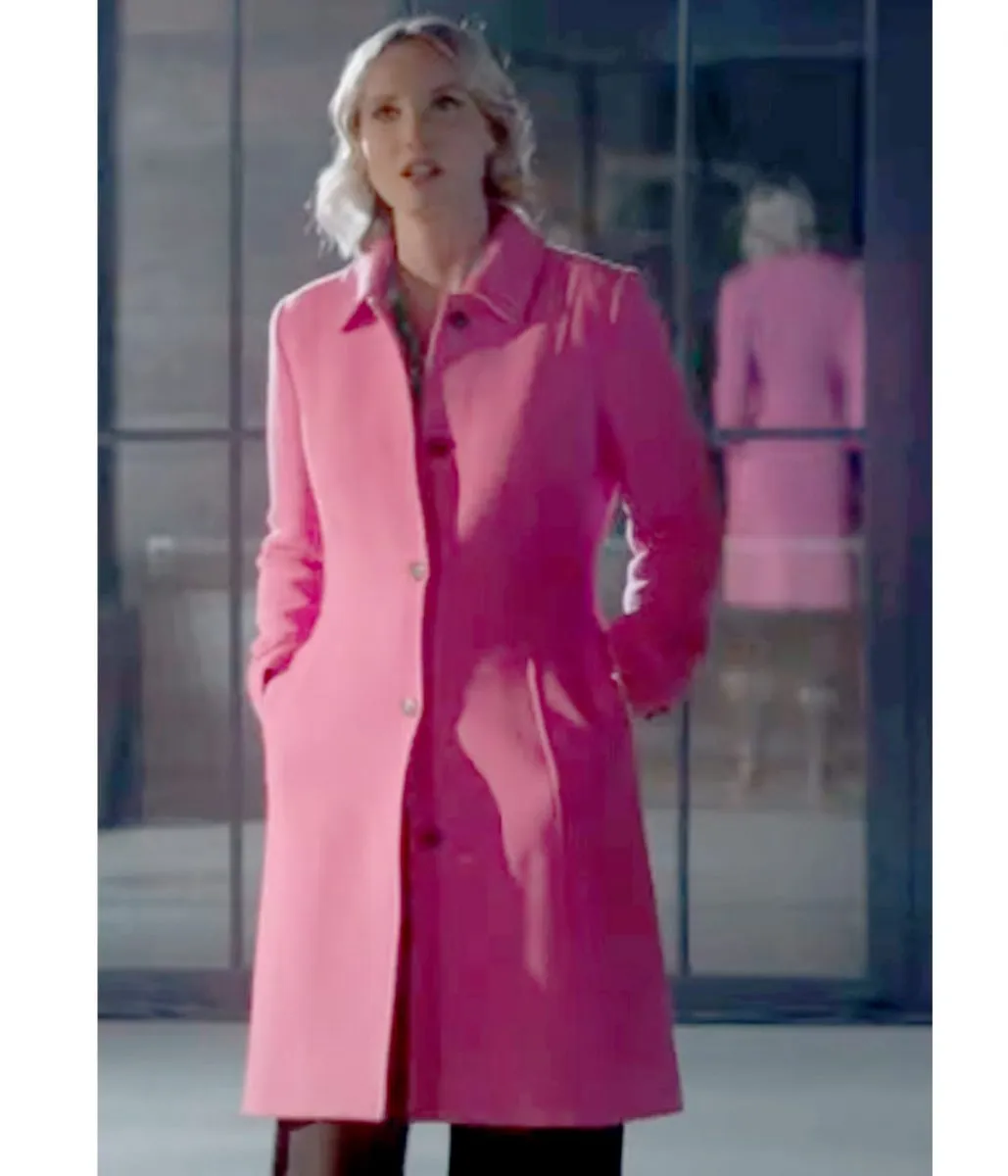 Candy Coated Christmas Molly Mccook Pink Coat