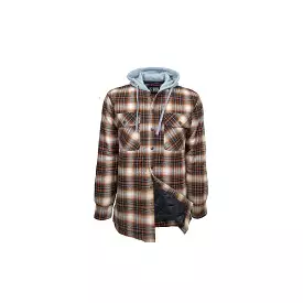 Canyon Guide Providence Hooded Shirt Jacket Rust