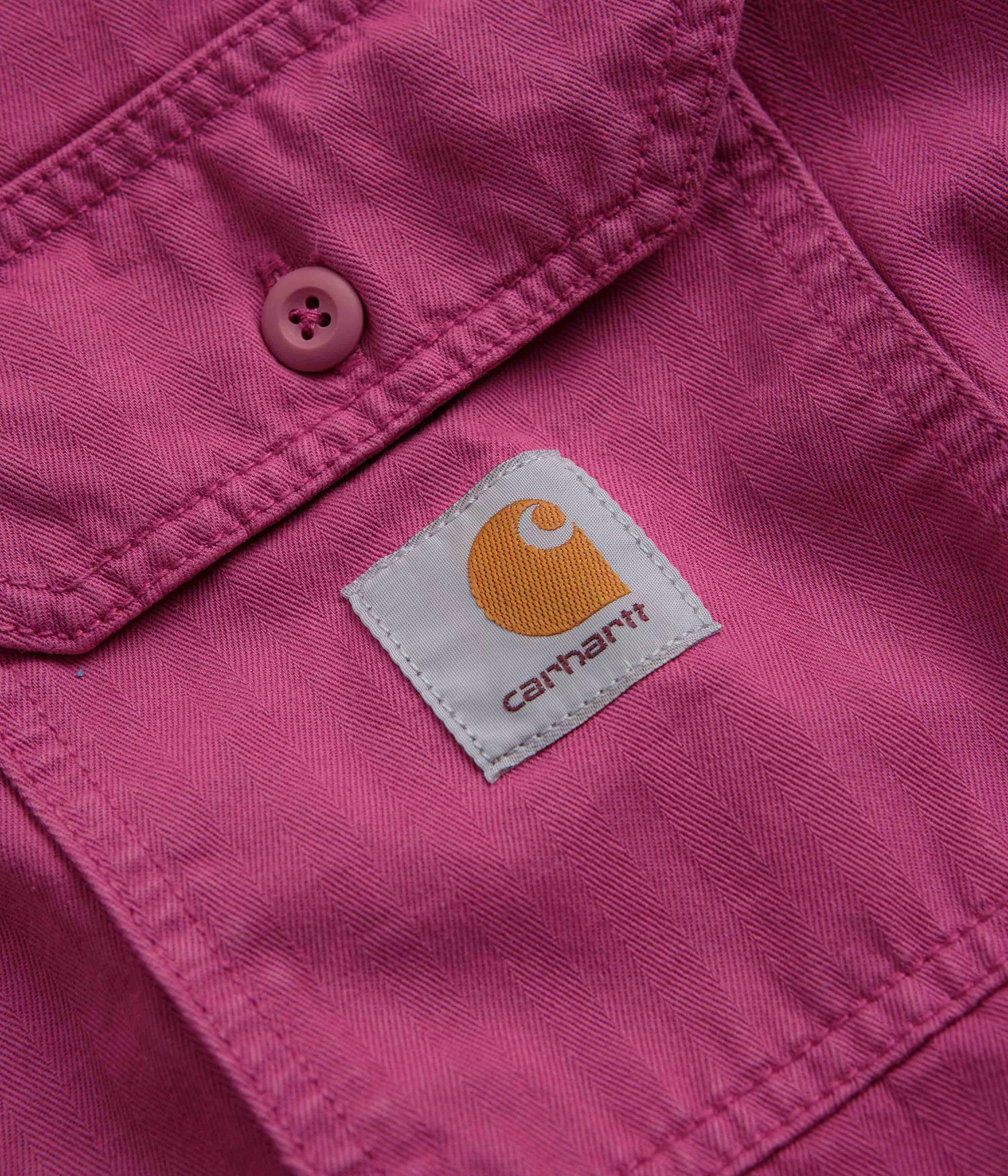 Carhartt Rainer Shirt Jacket - Magenta / Gold