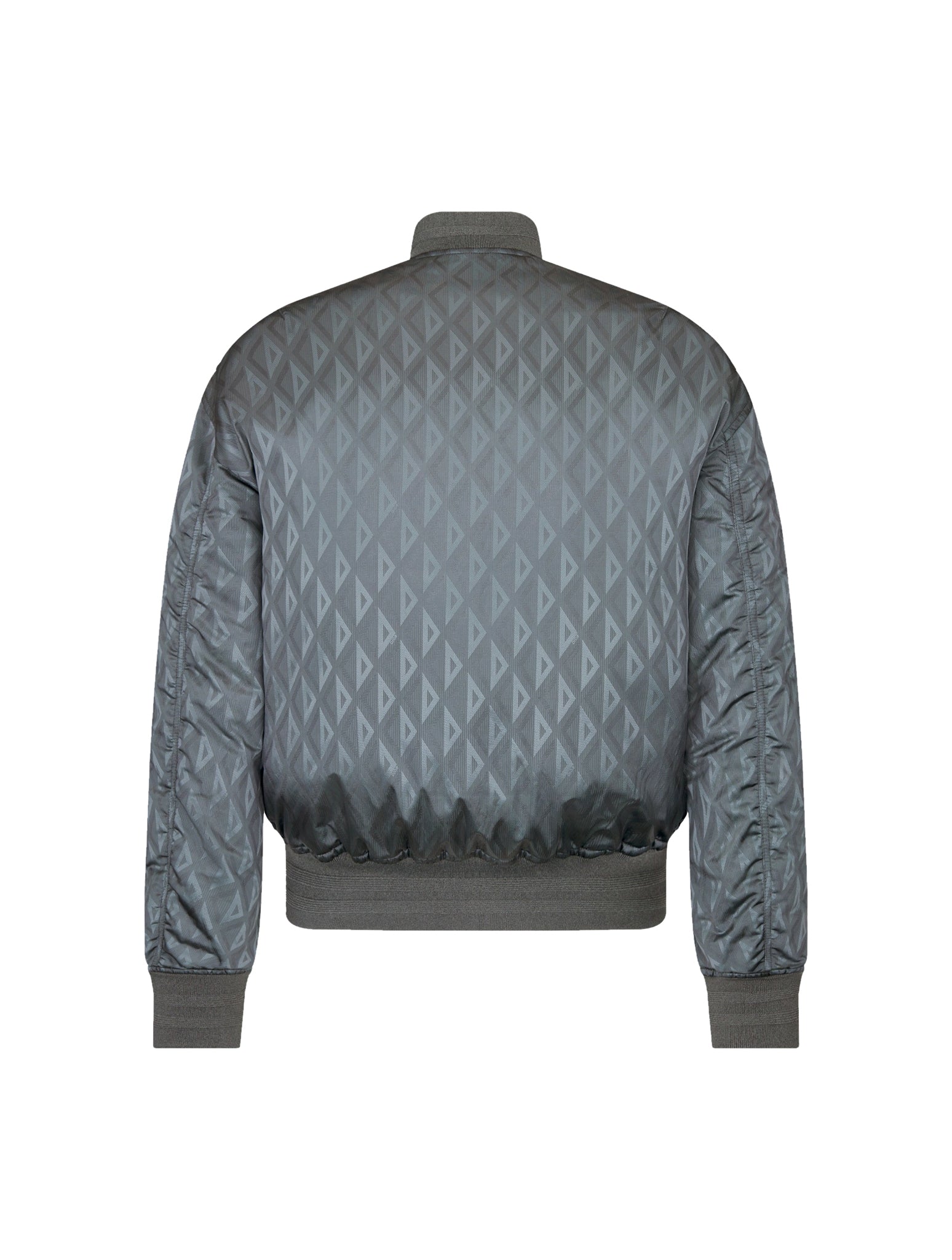 CD DIAMOND ZIPPERED BOMBER JACKET