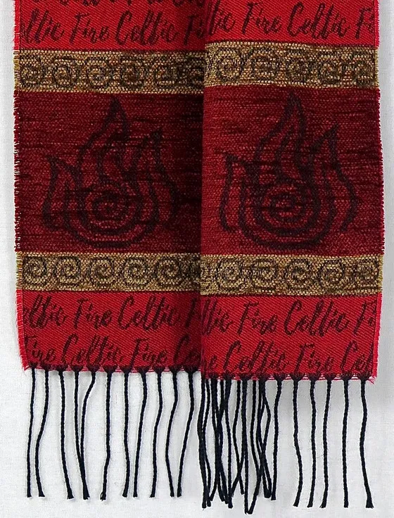 Celtic Element Scarf - Fire