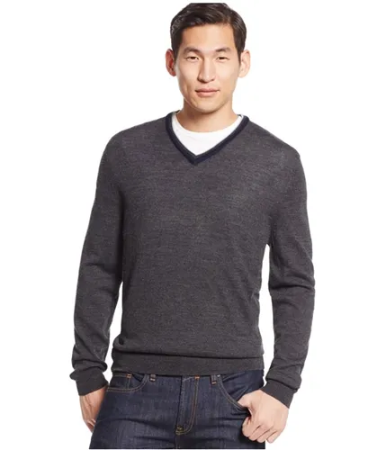 Club Room Mens Merino V-Neck Pullover Sweater