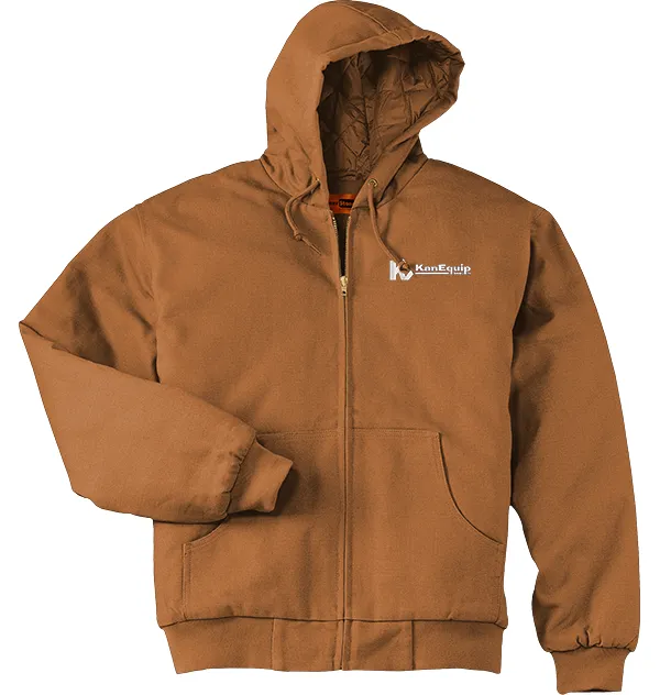 CornerStone Tall Duck Cloth Hooded Work Jacket