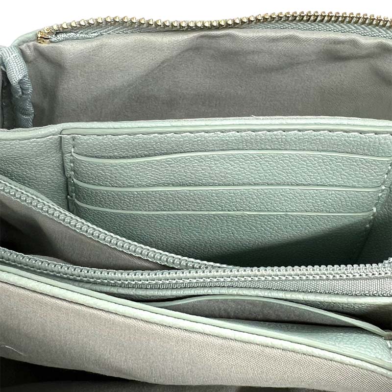 Crossbody Wallet in Sage