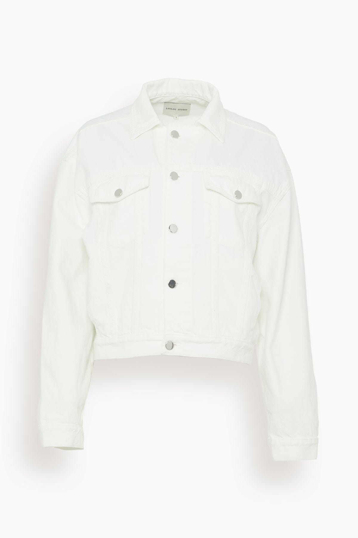 Dave Denim Jacket in Ivory