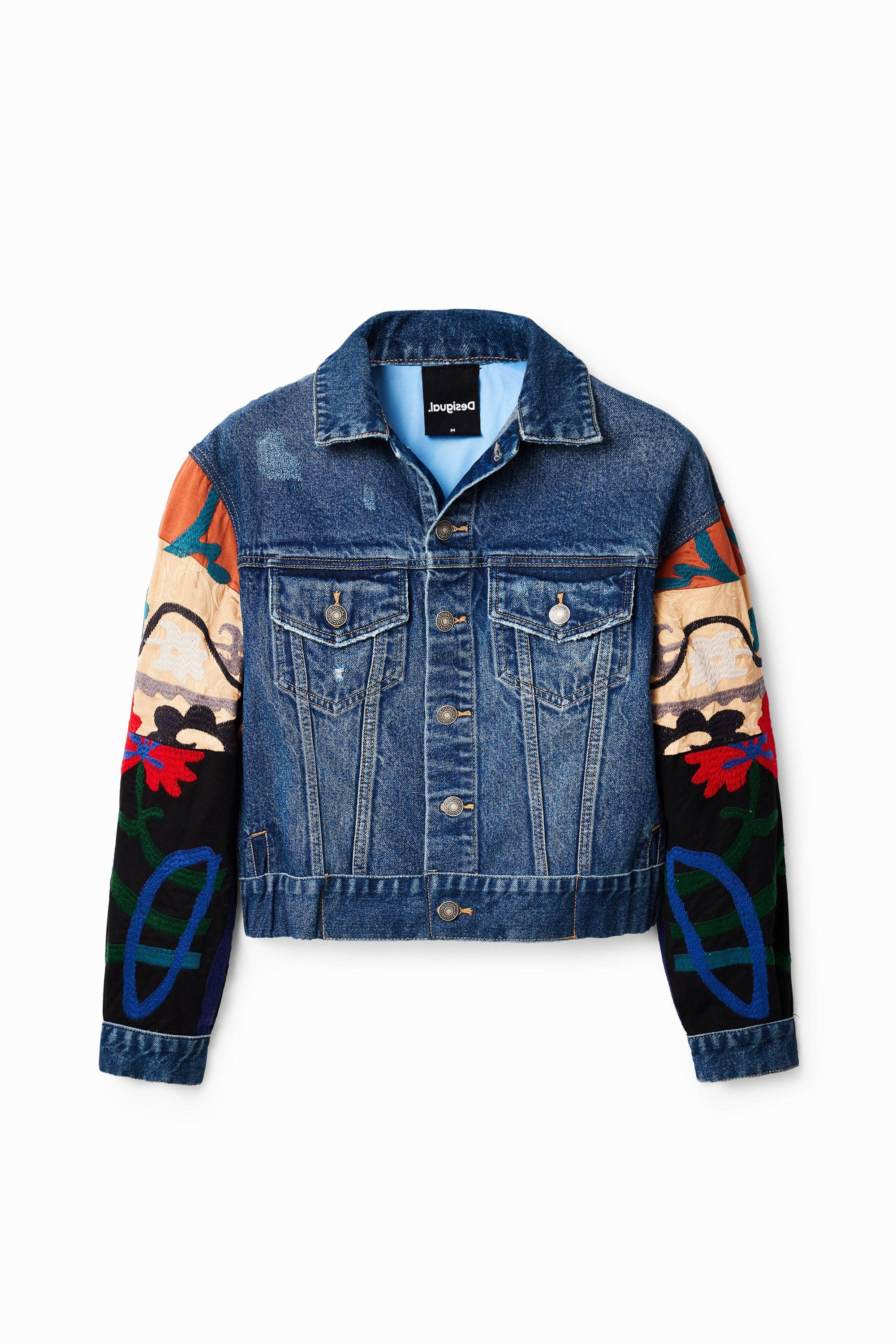 Desigual Sebastiana Crop Denim Jacket