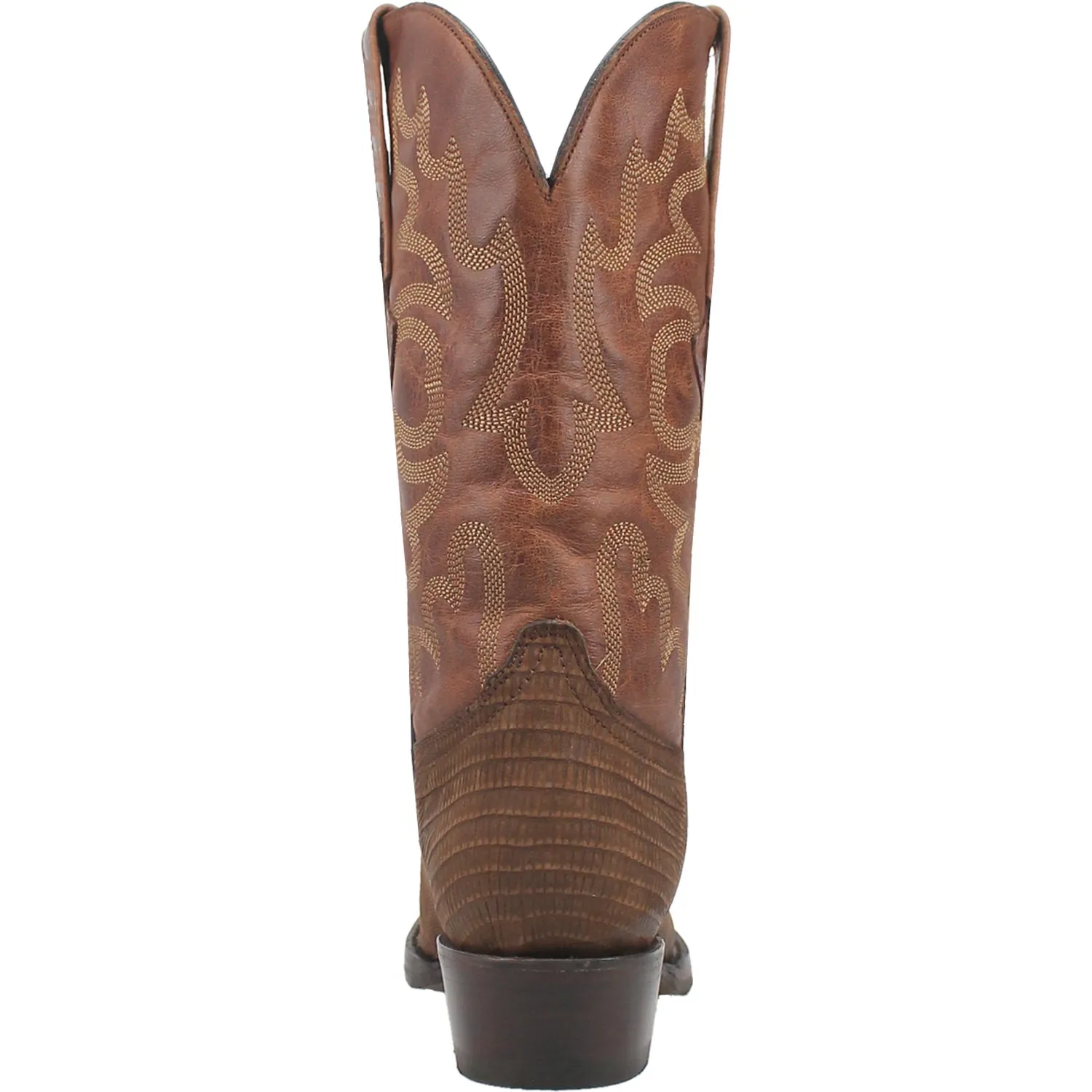 Dingo Mens The Duke Brown Leather Cowboy Boots