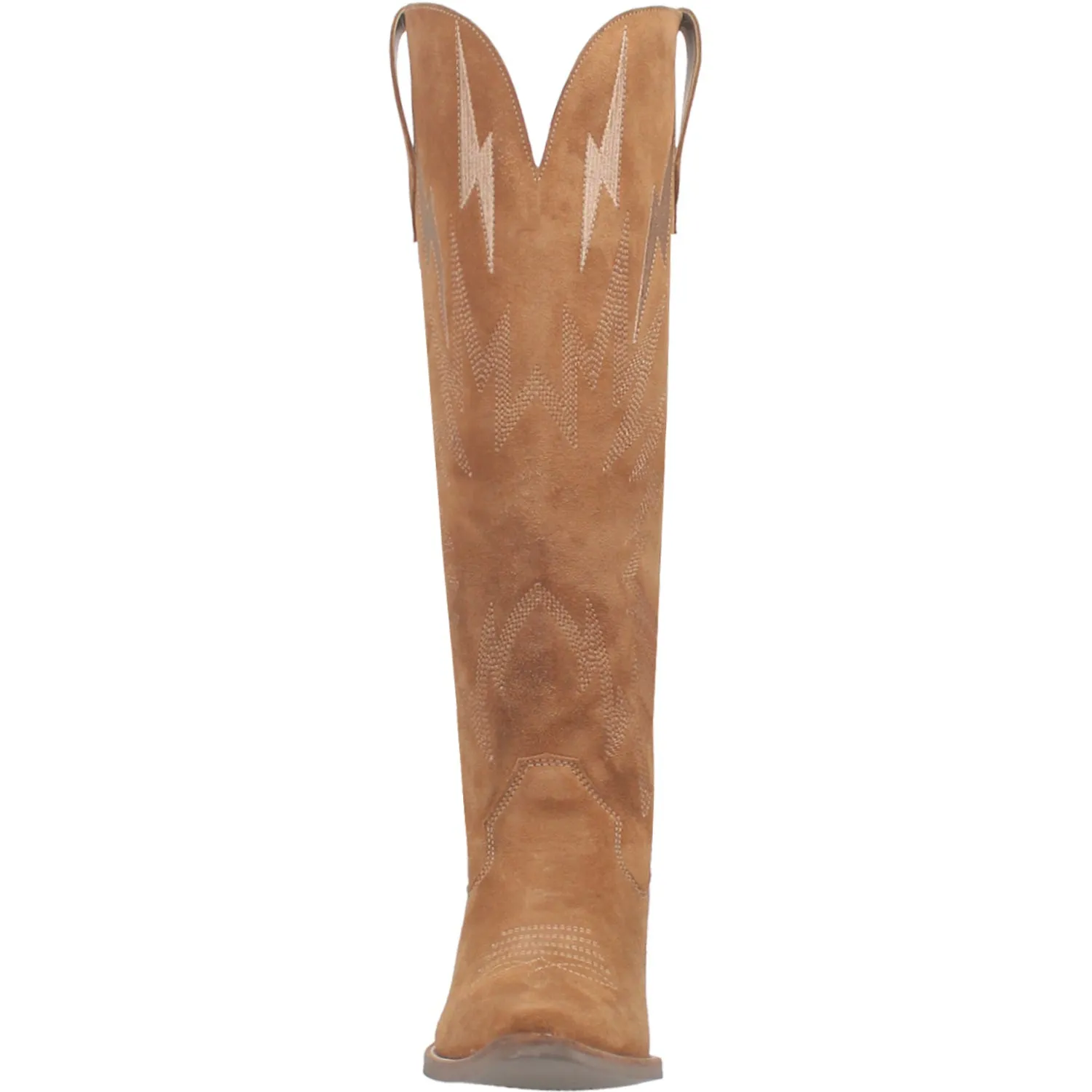 Dingo Womens Thunder Road Camel Suede Fashion Boots