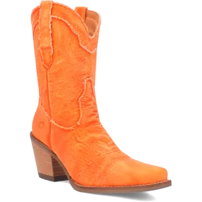 Dolly Orange Denim Dingo Boot (DS)