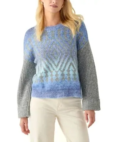 Fever Women's Geometric Print Sweater