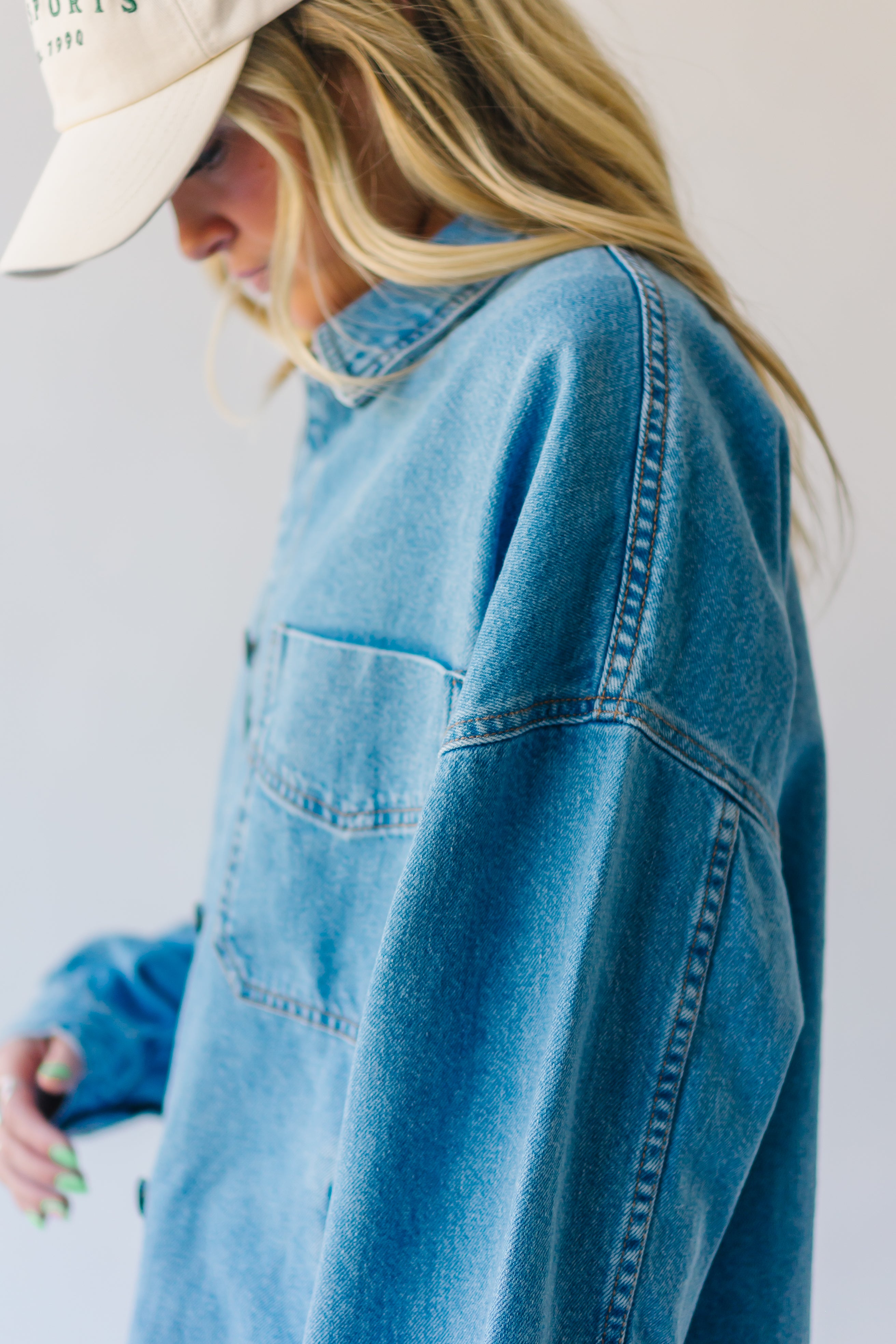 Free People: We The Free Madison City Denim Jacket in Solar Wash