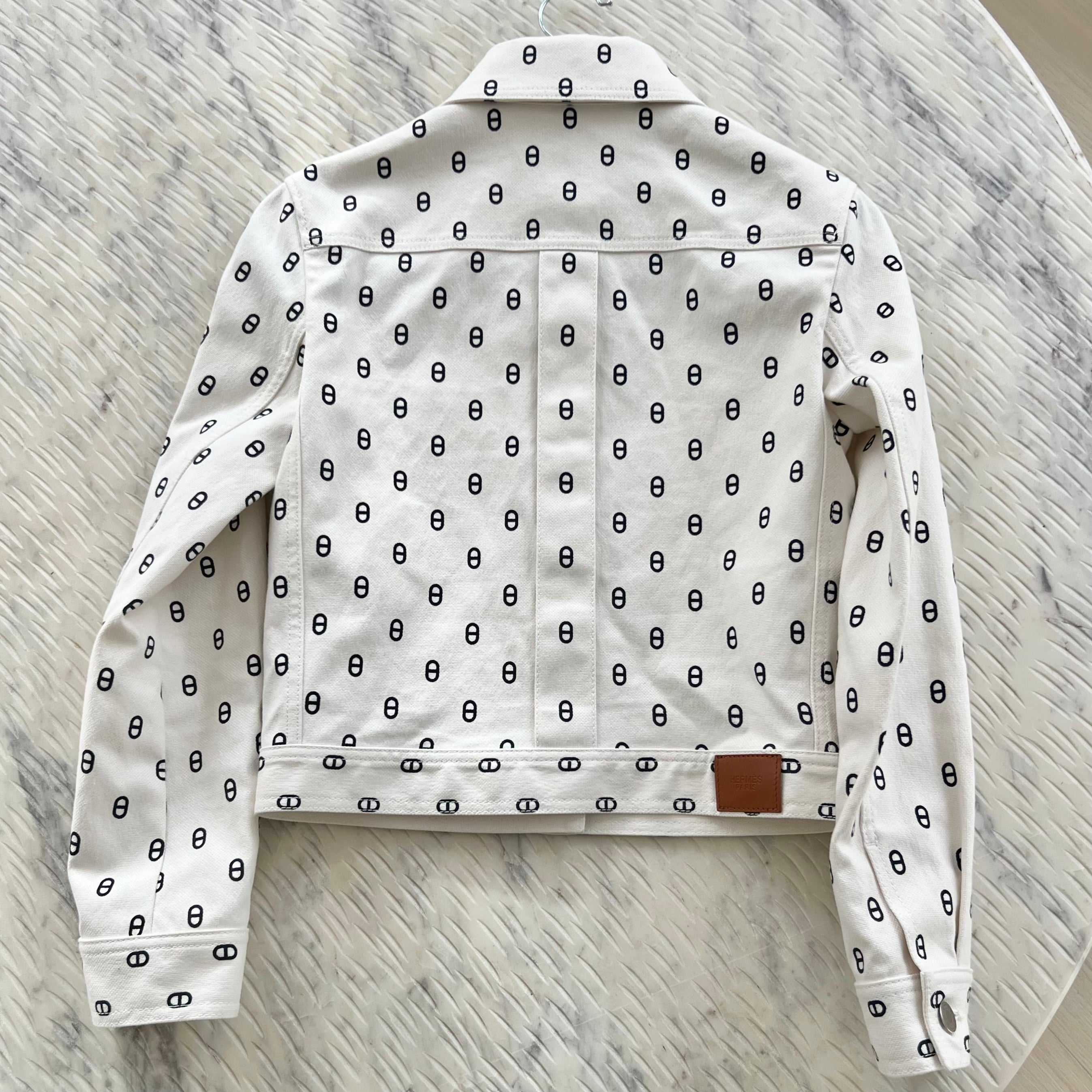 Hermes “CHAINE D'ANCRE DENIM JACKET