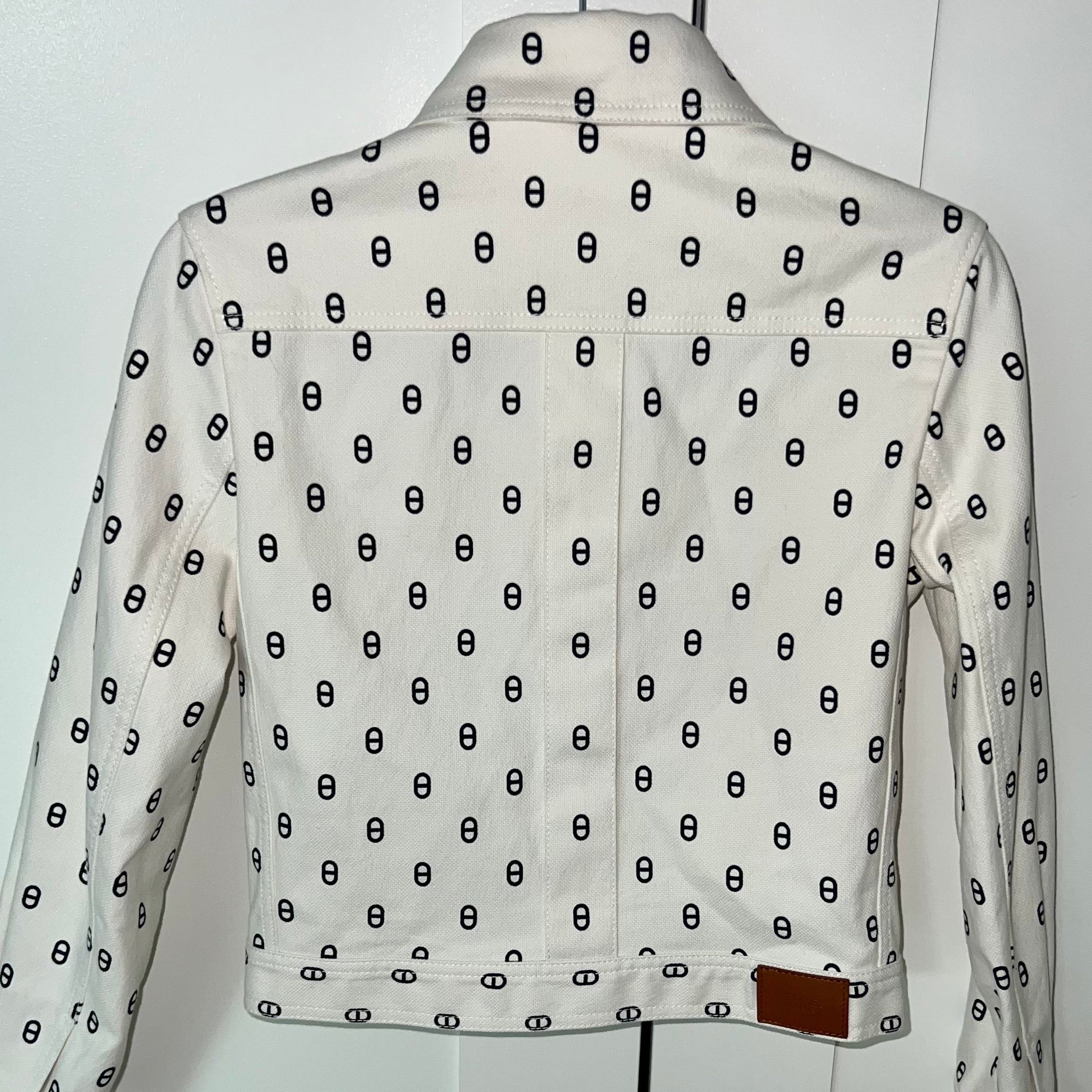 Hermes “CHAINE D'ANCRE DENIM JACKET