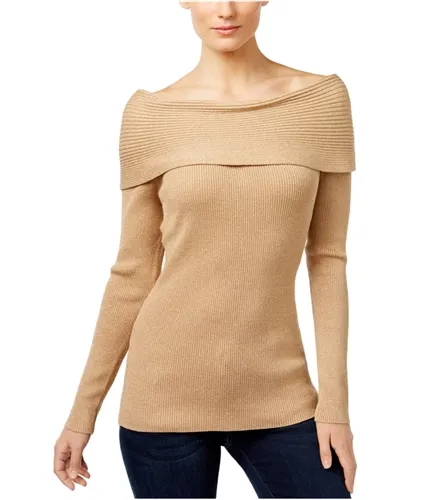 I-N-C Womens Metallic Pullover Sweater, TW6