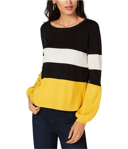 I-N-C Womens Puff Sleeve Pullover Sweater