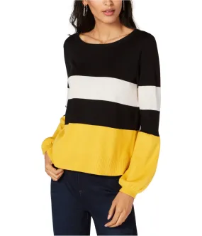 I-N-C Womens Puff Sleeve Pullover Sweater