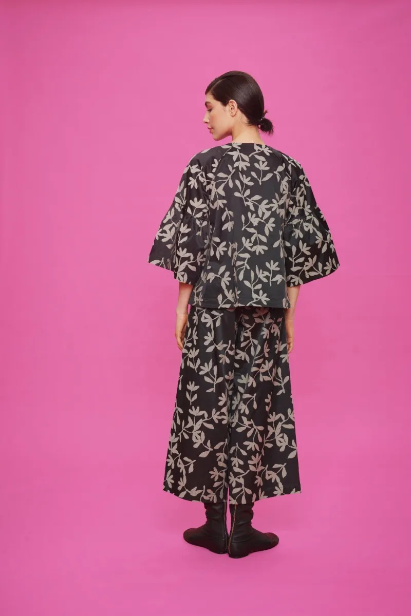 Ikebana jacquard jacket