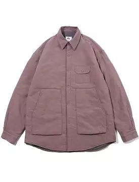 Kappy Padding Shirt Jacket Red Bean