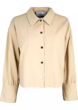 La Rouge Augusta Shirt Jacket - Off White