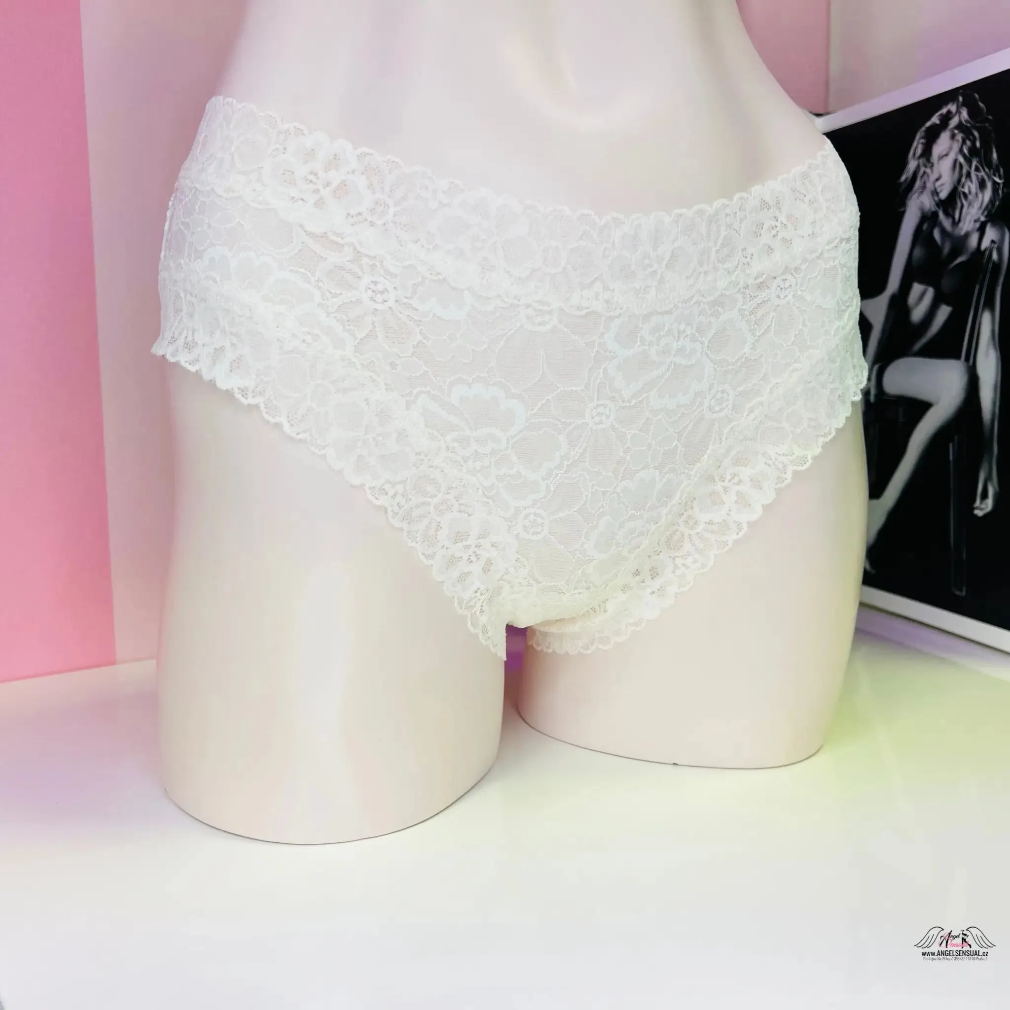 Lace Waist Cheeky Panty