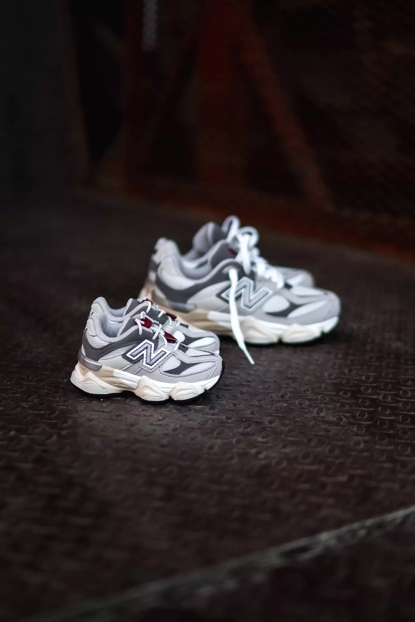 Little Kid's New Balance 9060 (Grey) - PC9060GY