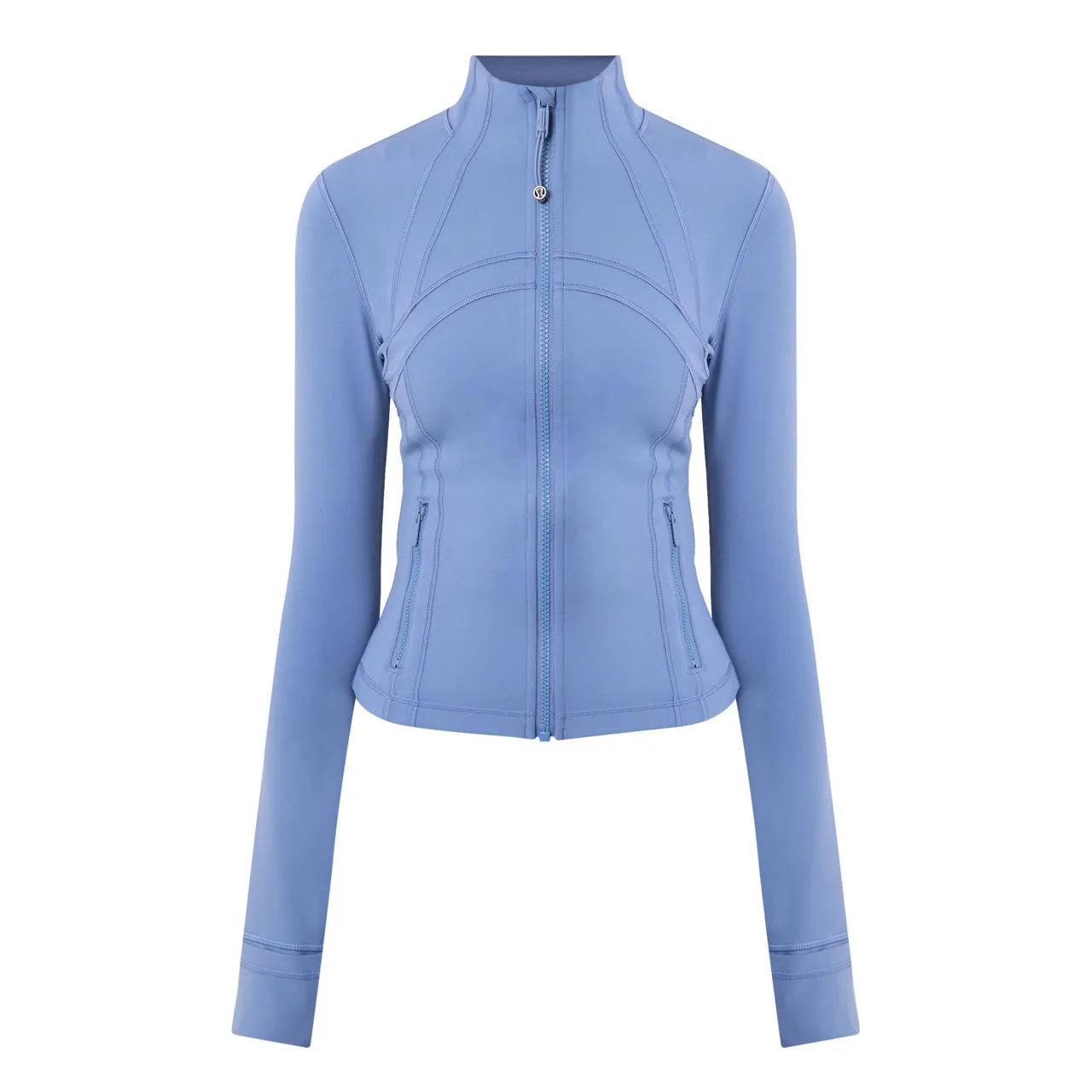 LULULEMON Define Cropped Zip-Up Jacket - Oasis Blue