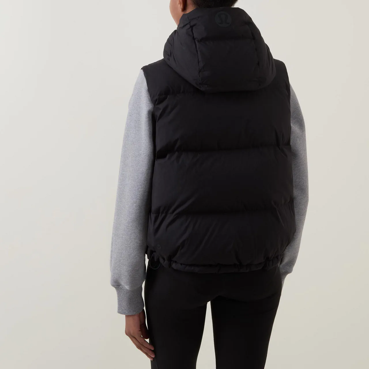 LULULEMON Wunder Puff Cropped Gilet - Black