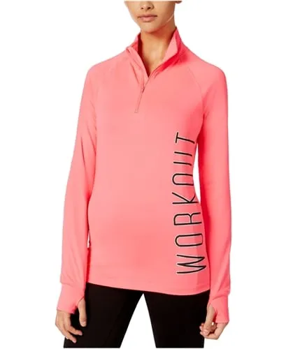 Material Girl Womens Active Half-Zip Track Jacket