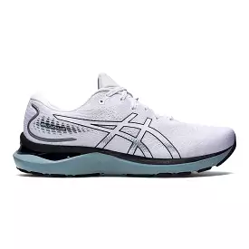 Men's Asics GEL-Cumulus 24, White/Black, 8.5 D Medium